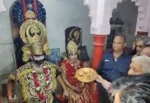 श्री कटरा रामलीला कमेटी में रावण के पुतले को नहीं जलाते