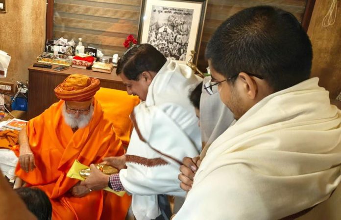 महावन रमण रेती पहुंचे मध्य प्रदेश के मुख्यमंत्री मोहन यादव,