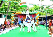 डॉ. उमर अली शाह पब्लिक स्कूल में स्वतंत्रता दिवस समारोह का भव्य आयोजन