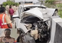 UP में दर्दनाक सड़क हादसा, 100 की स्पीड से पुलिया से टकराई कार, सिपाही समेत 3 की मौत, 2 की हालत नाजुक; क्रेटा के उड़े परखच्चे
