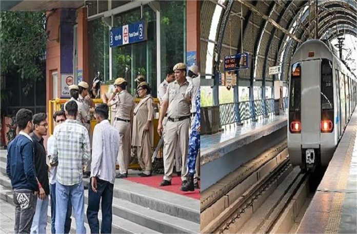 यात्रियों के लिए अलर्ट: दिल्ली में तीसरे दिन भी 17 मेट्रो स्टेशन बंद, निकलने से पहले जान लें रूट
