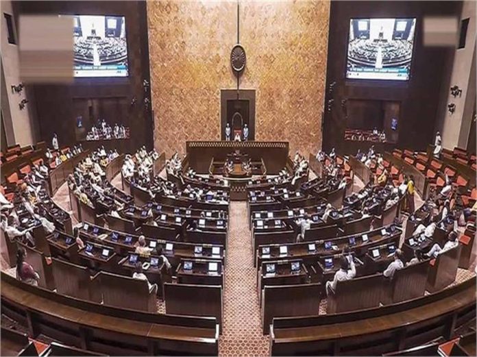 राज्यसभा में विपक्ष के हंगामे के बीच दिनभर के लिए स्थगित हुई कार्यवाही