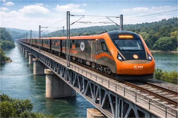 कोटा में दिखी देश की पहली वंदे भारत फ्रेट EMU: 145 किमी/घंटा की रफ्तार से दौड़ी नई ट्रेन