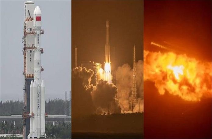 चीन के स्पेस मिशन को बड़ा झटकाः लॉन्च होते ही आसमान में फटा चीनी रॉकेट,अरबों का सैटेलाइट भी तबाह