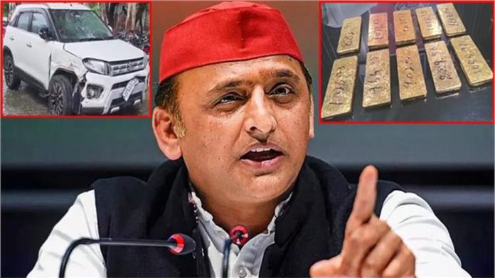 10 किलो सोना या 26 बिस्कुट? तस्करी मामले में Akhilesh Yadav का तंज-पीतल बताकर गटक जाएगी पुलिस