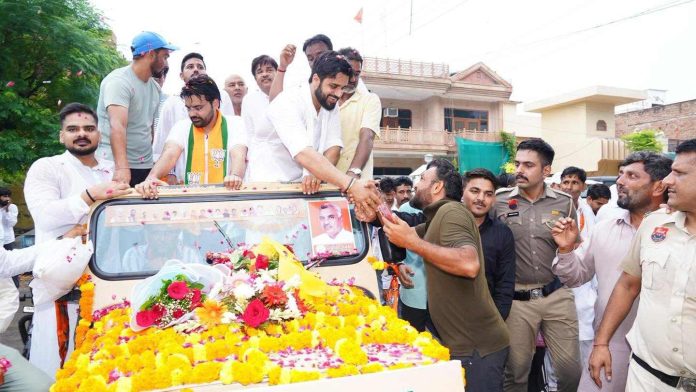 Haryana: भव्य बिश्नोई को संगठन में बड़ी जिम्मेदारी, प्रदेश उपाध्यक्ष बनने पर हुआ भव्य स्वागत