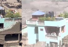 नेपाल में कुदरत का तांडव- मलबे में तब्दील हुए इलाके, उफनती नदी के बीच ‘चट्टान’ बना हरा मकान