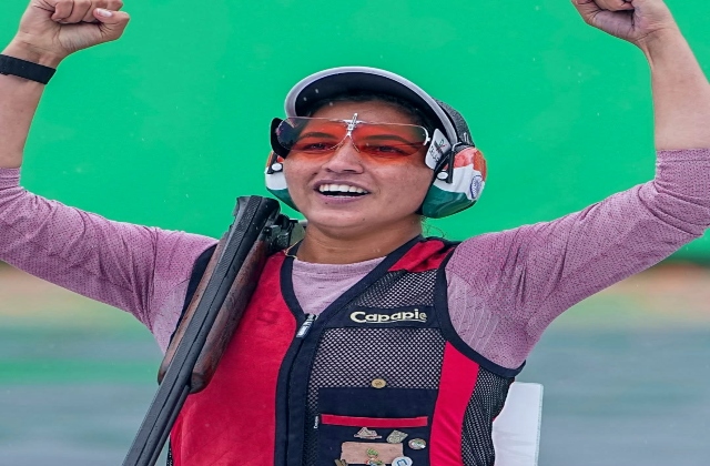 हरियाणा की बेटी नीरू ढांडा ने रचा इतिहास; एशियन गेम्स के ट्रैप शूटिंग में Gold Medal जीतने वाली पहली भारतीय खिलाड़ी बनी हरियाणा की बेटी नीरू ढांडा ने रचा इतिहास; एशियन गेम्स के ट्रैप शूटिंग में Gold Medal जीतने वाली पहली भारतीय खिलाड़ी बनी