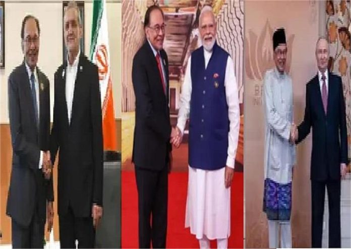 BRICS में बॉलीवुड का तड़का; मलेशियाई PM अनवर ने शेयर की खास पोस्ट, PM मोदी और पुतिन के लिए लगाए जबरदस्त गाने BRICS में बॉलीवुड का तड़का; मलेशियाई PM अनवर ने शेयर की खास पोस्ट, PM मोदी और पुतिन के लिए लगाए जबरदस्त गाने