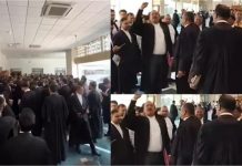 इलाहाबाद हाईकोर्ट में वकीलों का हंगामा, मेज-कुर्सियां तोड़ने का आरोप; CCTV से होगी पहचान