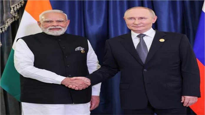 यूक्रेन की लड़ाई खत्म कराने में मोदी की‘गहरी रुचि‘, उनके पास कुछ‘ बड़े अच्छे सुझाव‘ : राष्ट्रपति पुतिन यूक्रेन की लड़ाई खत्म कराने में मोदी की‘गहरी रुचि‘, उनके पास कुछ‘ बड़े अच्छे सुझाव‘ : राष्ट्रपति पुतिन